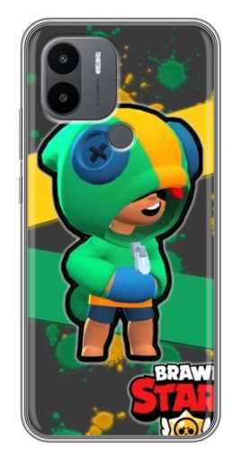 Чехол с картинкой "Leon Brawl Stars" для Xiaomi Redmi A1 Plus