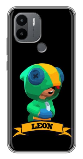 Силиконовый чехол с изображением "LEON" для Xiaomi Redmi A1 Plus