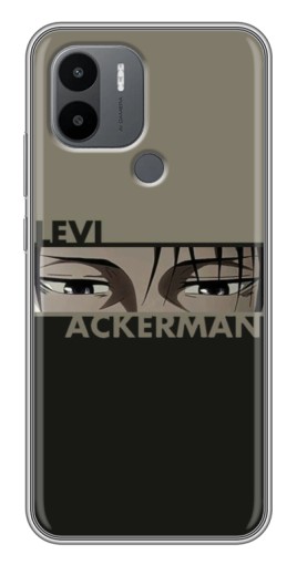 Силиконовый чехол с изображением "Levi Anime" для Xiaomi Redmi A1 Plus