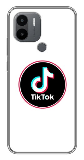 Чехол с принтом "Лого Тик Ток" для Xiaomi Redmi A1 Plus