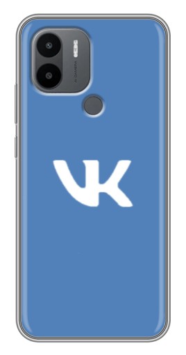 Чехол с картинкой "Лого ВК" для Xiaomi Redmi A1 Plus