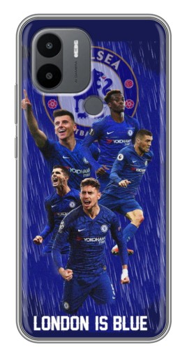 Силиконовый чехол с изображением "London is Blue" для Xiaomi Redmi A1 Plus