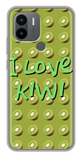 Чехол с картинкой "Love Kiwi" для Xiaomi Redmi A1 Plus