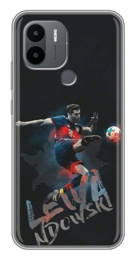 Силиконовый чехол с изображением "Лёва" для Xiaomi Redmi A1 Plus