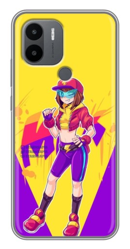 Силиконовый чехол с изображением "Макс Бравл Старс" для Xiaomi Redmi A1 Plus
