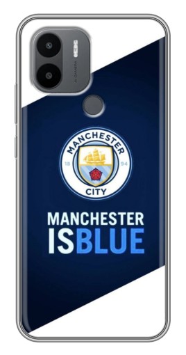 Чехол с принтом "Manchester is Blue" для Xiaomi Redmi A1 Plus