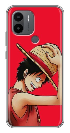 Чехол с принтом "Манки в шляпе" для Xiaomi Redmi A1 Plus
