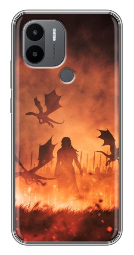 Чехол с печатью "Мать драконов" для Xiaomi Redmi A1 Plus