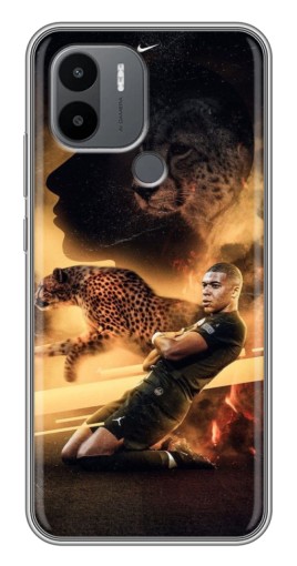 Чехол с принтом "Мбаппе пантера" для Xiaomi Redmi A1 Plus