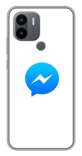 Чехол с картинкой "messenger logo" для Xiaomi Redmi A1 Plus
