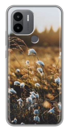 Чехол с картинкой "Нежные полевые цветы" для Xiaomi Redmi A1 Plus
