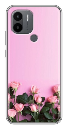 Чехол с печатью "Нежные розы" для Xiaomi Redmi A1 Plus
