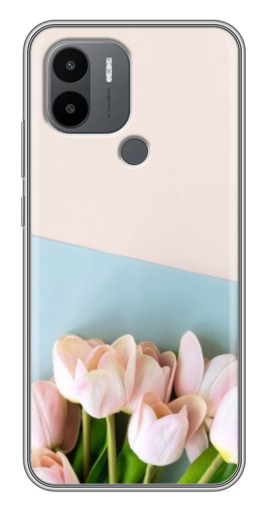 Чехол с печатью "Нежные тюльпаны" для Xiaomi Redmi A1 Plus