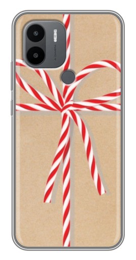 Чехол с принтом "Новогодний подарок" для Xiaomi Redmi A1 Plus