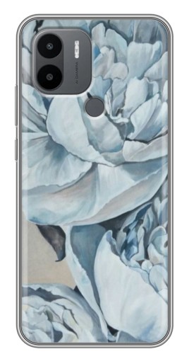 Чехол с печатью "Рисунок пионы" для Xiaomi Redmi A1 Plus