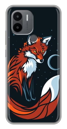 Чехол с принтом "Рыжая лиса" для Xiaomi Redmi A1 Plus