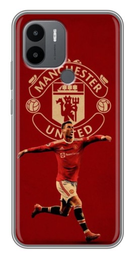 Чехол с печатью "Ronaldo в МЮ" для Xiaomi Redmi A1 Plus