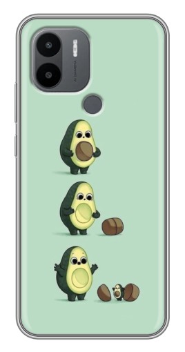 Чехол с принтом "Рождение авокадо" для Xiaomi Redmi A1 Plus