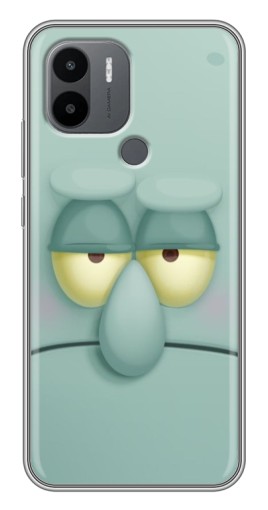 Силиконовый чехол с изображением "Сквидвард" для Xiaomi Redmi A1 Plus
