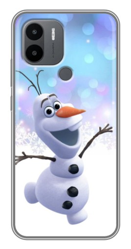 Чехол с принтом "Снеговик Олаф" для Xiaomi Redmi A1 Plus