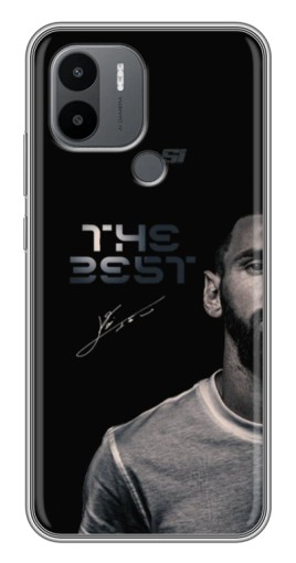 Чехол с печатью "The Best Messi" для Xiaomi Redmi A1 Plus