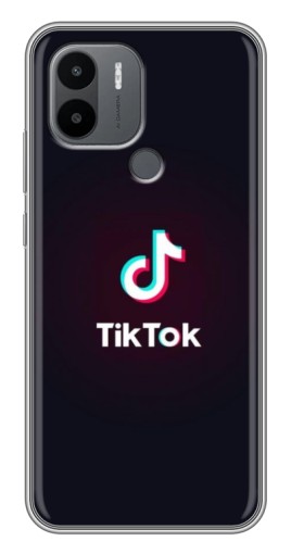 Чехол с печатью "TikTok темный" для Xiaomi Redmi A1 Plus