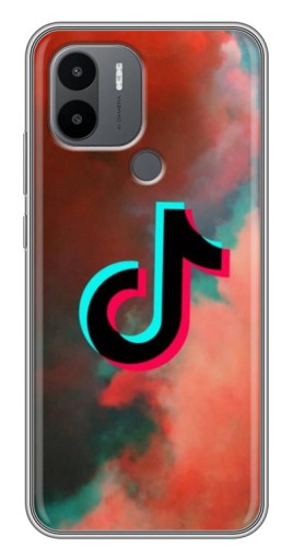 Чехол с картинкой "ТикТок в тучах" для Xiaomi Redmi A1 Plus