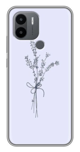 Чехол с печатью "Веточки лаванды" для Xiaomi Redmi A1 Plus