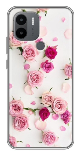 Чехол с печатью "Яркие розы" для Xiaomi Redmi A1 Plus