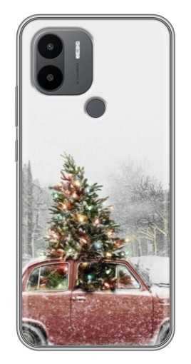 Чехол с принтом "Елка в машине" для Xiaomi Redmi A1 Plus