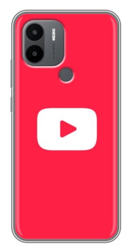 Чехол с печатью "YouTube Кнопка" для Xiaomi Redmi A1 Plus