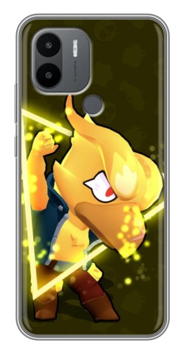 Чехол с принтом "Золотой Ворон" для Xiaomi Redmi A1 Plus