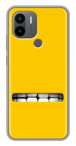 Чехол с картинкой "Зубы миньона" для Xiaomi Redmi A1 Plus