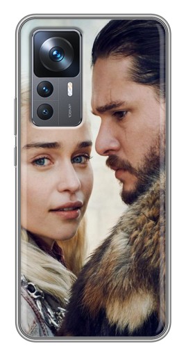 Чехол с печатью "Дейнерис и Сноу" для Xiaomi 12T