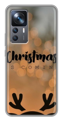 Чехол с картинкой "Новогодняя заставка" для Xiaomi 12T