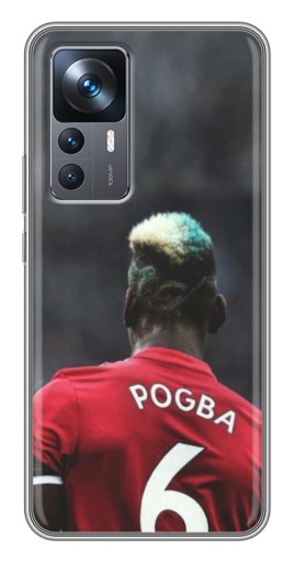 Силиконовый чехол с изображением "Pogba 6" для Xiaomi 12T