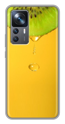 Силиконовый чехол с изображением "Сочный Kiwi" для Xiaomi 12T