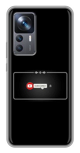 Чехол с картинкой "subscribed" для Xiaomi 12T