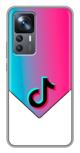 Силиконовый чехол с изображением "Tiktok Logo" для Xiaomi 12T