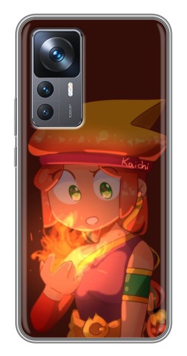 Чехол с картинкой "Удивлённая Амбер" для Xiaomi 12T