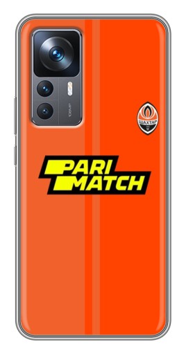 Чехол с картинкой "Форма ФК Шахтер" для Xiaomi 12T Pro