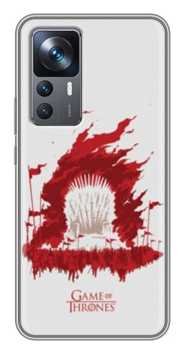 Силиконовый чехол с изображением "Game Of Thrones" для Xiaomi 12T Pro