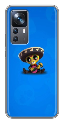 Силиконовый чехол с изображением "Poco с гитарой" для Xiaomi 12T Pro
