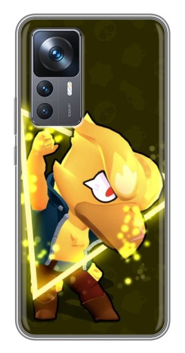Чехол с картинкой "Золотой Ворон" для Xiaomi 12T Pro