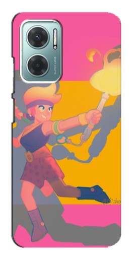 Чехол с печатью "Эмбер бравл старс" для Xiaomi Redmi Note 11E
