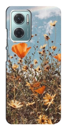 Чехол с принтом "Желтые цветы" для Xiaomi Redmi Note 11E
