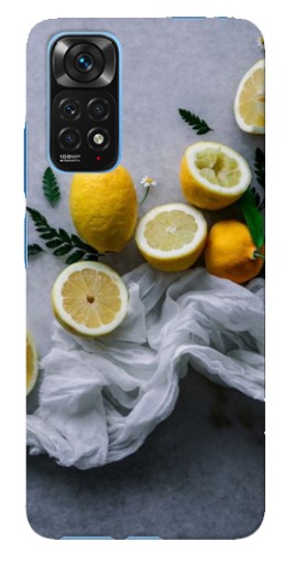 Силиконовый чехол с изображением "Лимонное настроение" для Xiaomi Redmi Note 11E Pro