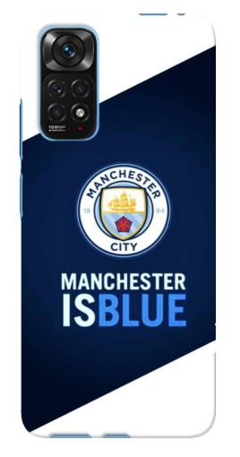 Чехол с печатью "Manchester is Blue" для Xiaomi Redmi Note 11E Pro