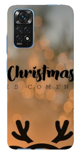 Чехол с картинкой "Новогодняя заставка" для Xiaomi Redmi Note 11E Pro