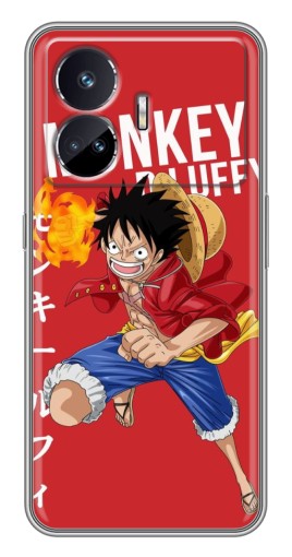 Силиконовый чехол с изображением "Атакующий D Luffy" для Realme GT Neo 5